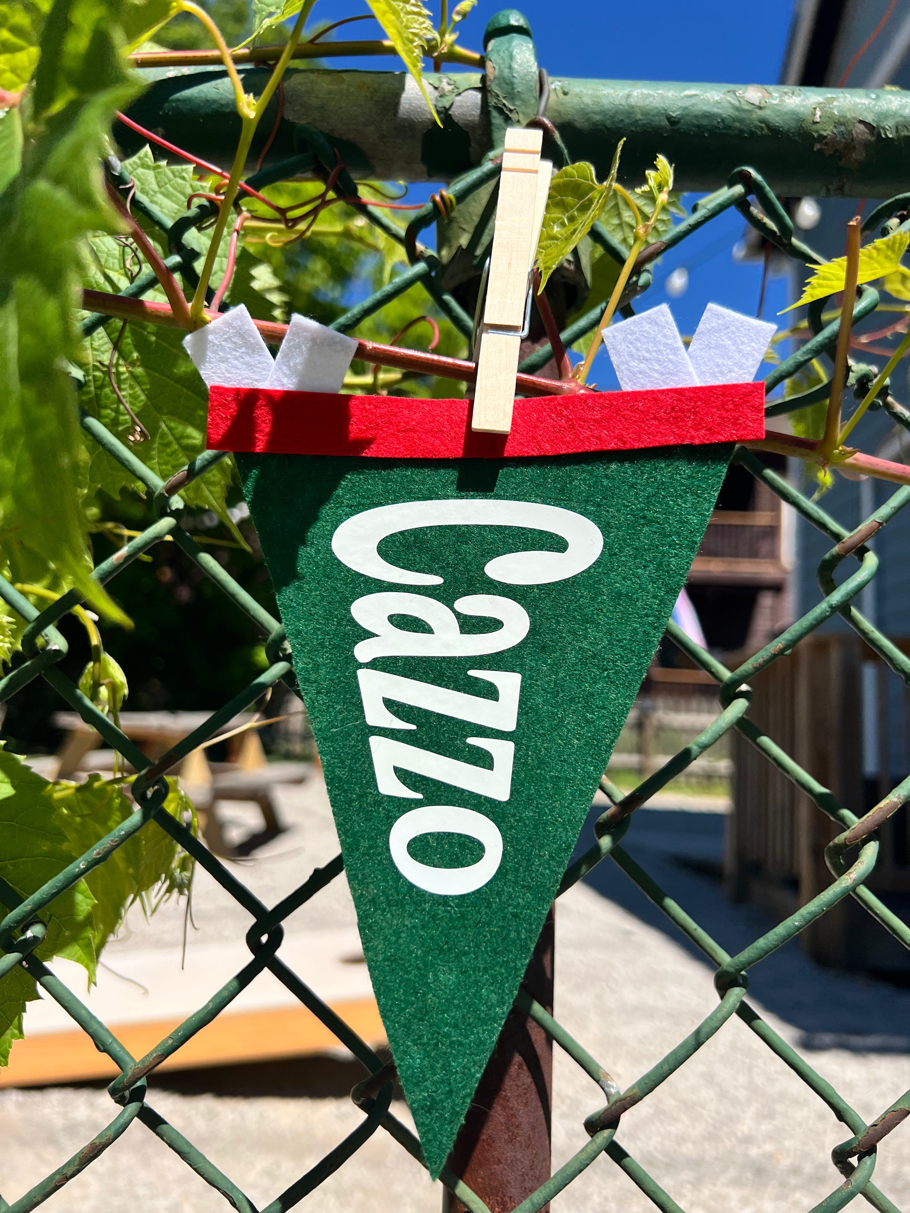 Italian Slang Pennant Flag