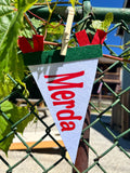 Italian Slang Pennant Flag