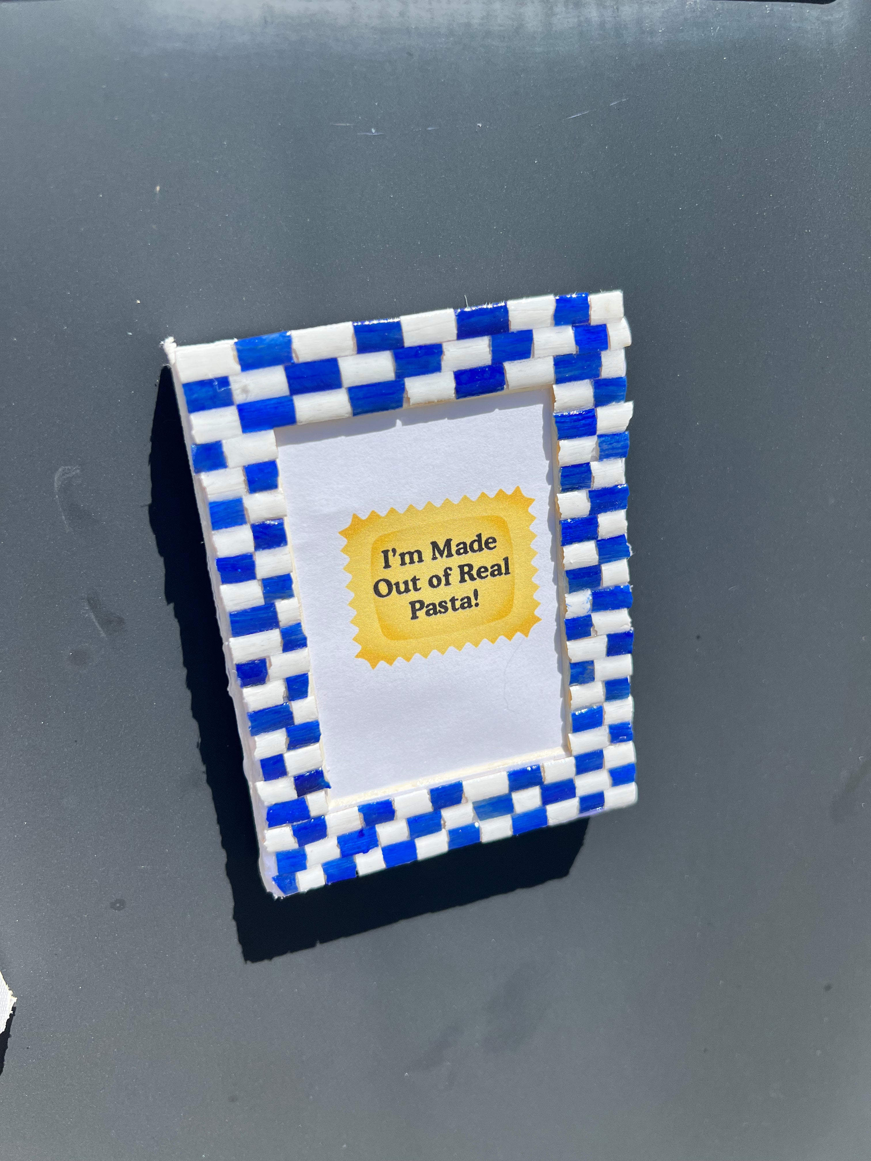 Handmade Fettuccine Photo Frame