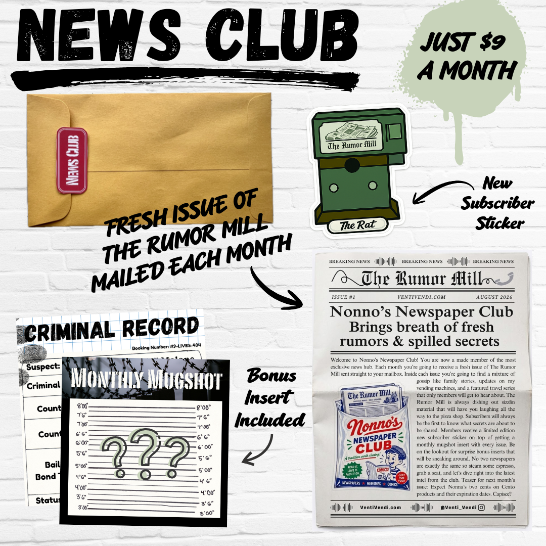 Nonno's Monthly News Club
