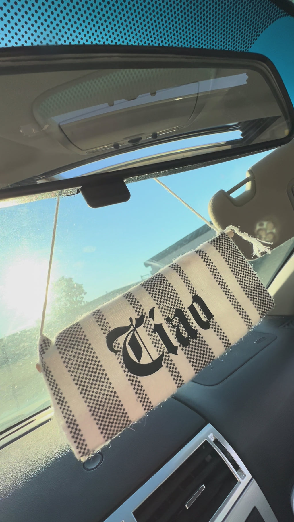 Rearview Mirror Banner